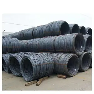 Q195 6.5mm low carbon steel wire coil rod making nails