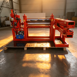 Nouvelle machine de découpe de fûts d'huile usagée et de tuyaux en acier avec moteur pour le recyclage des métaux - Product Image 4