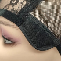 Bonnet ventilé personnalisé à marque privée, filet à cheveux en nylon réglable, bonnets de perruque en gros pour usage commercial
