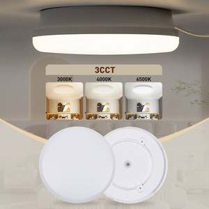 Grande surface carrée ronde montée 12w 24w 36w plafonniers de Dimmable LED de bureau d'atelier de supermarché - Product Image 5