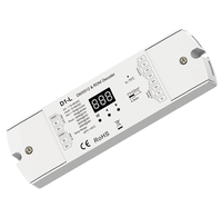 Décodeur DMX512 à tension constante Skydance D1-L 12-48VDC 1 canal, contrôleur LED DMX RDM pour bande LED monochrome