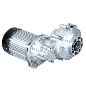 Yüksek tork 48V 60V 72V 1000w 2200W elektrikli üç tekerlekli bisiklet Dc Motor