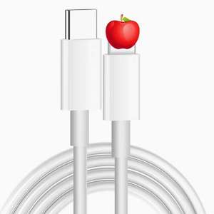 <span class=keywords><strong>สาย</strong></span><span class=keywords><strong>ชาร์จ</strong></span>ข้อมูล USB คุณภาพสูงสำหรับ Ios7/8 Plus/X/<span class=keywords><strong>11</strong></span>/12/13/14 Pro Max ความยาว 3 ฟุต 6 ฟุต 1 เมตร 2 เมตร พร้อมฉนวนป้องกันฟอยล์ TPE - Product Image 1