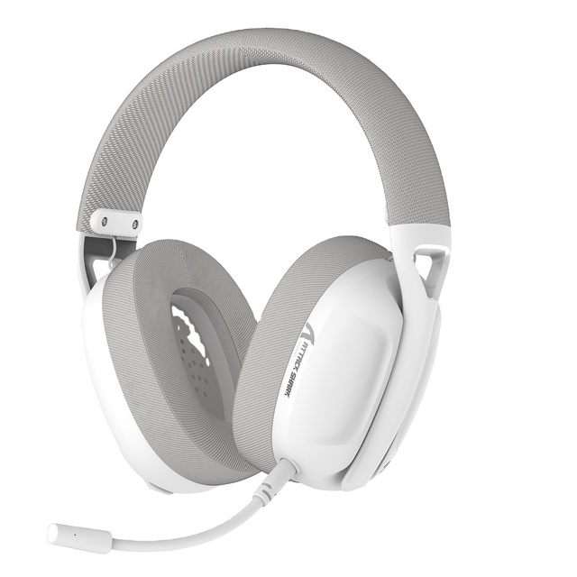 Attack Shark L80 Lightweight 2.4G 3-Mode Wired & Wireless  Computer Gaming Headset with Microphone On-Ear & Over-Ear