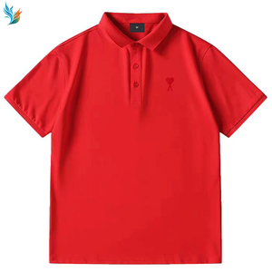 <span class=keywords><strong>Polo</strong></span> da Uomo Classica Casual a <span class=keywords><strong>Manica</strong></span> Corta in Cotone 100% Personalizzata con Ricamo - Vendita all'Ingrosso - Product Image 4