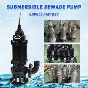 OEM Accepted Cast Iron Non-clogging High Efficiency Explosion Proof Submersible Sewage <b>Pump</b> for Municipal Engineering - Product Image 5