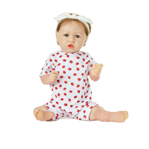 Poupée réaliste <span class=keywords><strong>Mia</strong></span> Reborn de 22 pouces, poupée réaliste pour bébé fille de 55 cm, poupées Reborn réalistes pour enfants - Product Image 6