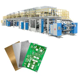 Máquina automática de recubrimiento FCCL Máquina laminada revestida de cobre flexible Equipo de recubrimiento eléctrico PCB