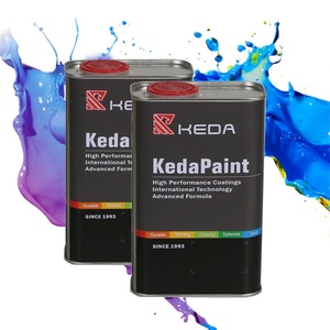 ผู้จัดจำหน่ายสีพ่นรถยนต์เคด้า สีพ่นรถยนต์คุณภาพดี สีเหลือง 2k - Product Image 2