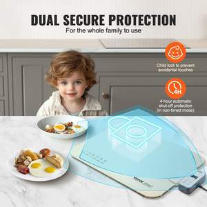 Electric Rollable <b>Food</b> <b>Warming</b> <b>Tray</b> with Temperature Control for Buffet Serving - Product Image 5