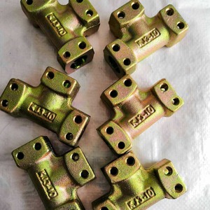 Soporte Hidráulico de Tres Vías Tipo Y Kj10 Kj13, Fundición de Acero al Carbono Verde para Piezas de Minería de Carbón - Product Image 1