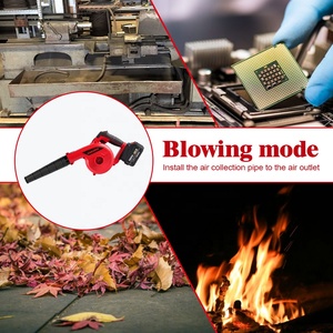 <span class=keywords><strong>Souffleur</strong></span> d'air électrique sans fil 2 en 1 3500W, 3 vitesses, rotation à 180°, aspiration et soufflage, pour batterie <span class=keywords><strong>Makita</strong></span> 18V - Product Image 3