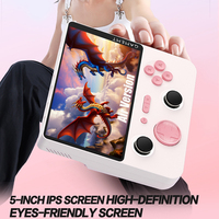 2025 Version Air 5 Pouces R36S E5 Plus Consoles de Jeux Vidéo Rétro Arcade Portables