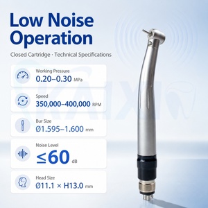 <span class=keywords><strong>Prix</strong></span> d'usine Pièce à main <span class=keywords><strong>dentaire</strong></span> silencieuse à LED haute vitesse avec raccord rapide pour traitement endodontique - Product Image 1
