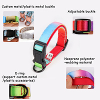 OKEYPETS Nouveauté Collier pour chien avec boucle en métal Accessoires pour animaux de compagnie Design luxueux durable Collier pour chien réglable