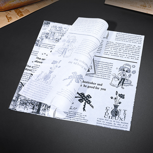 Papier sulfurisé jetable sans BPA, antiadhésif, non blanchi, résistant au four, rouleau de papier sulfurisé, feuilles de papier sulfurisé, papier sulfurisé enduit de silicone pour la cuisson - Product Image 3