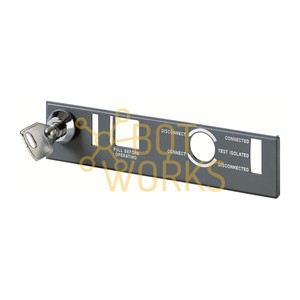 Relè di sicurezza ABB 1SDA058280R1 - Contatto SPDT con blocco a chiave per montaggio a pannello - Nuovo - Product Image 1