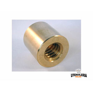 Écrou bronze avec vis cylindrique MBC trapézoïdale droite/gauche - Product Image 1