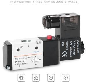 4v/3v210 V210 אלומיניום פנאומטי שסתום התפלגות תלת-כיווני שסתום התפלגות פנאומטי - Product Image 5