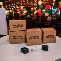 Caja Misteriosa de Electrónica Avanzada, 5 Piezas, Puede Incluir Teléfono Inteligente, Reloj Inteligente de Alto Valor, Auriculares TWS, Venta al Por Mayor