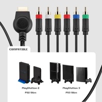 Kabel Game komponen HDTV 5 RCA Audio Video