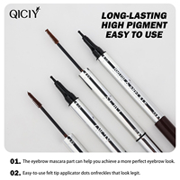 Vente en gros – Stylo teinture sourcils et taches de rousseur 2-en-1, longue tenue, waterproof, séchage rapide, pour sourcils naturels et définis