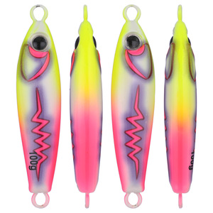 Leurres en fer pour la pêche en eau salée, jigs UV-Glow pour la pêche en bateau, appâts artificiels durs pour le maquereau espagnol, 40g 55g 80g 100g - Product Image 2