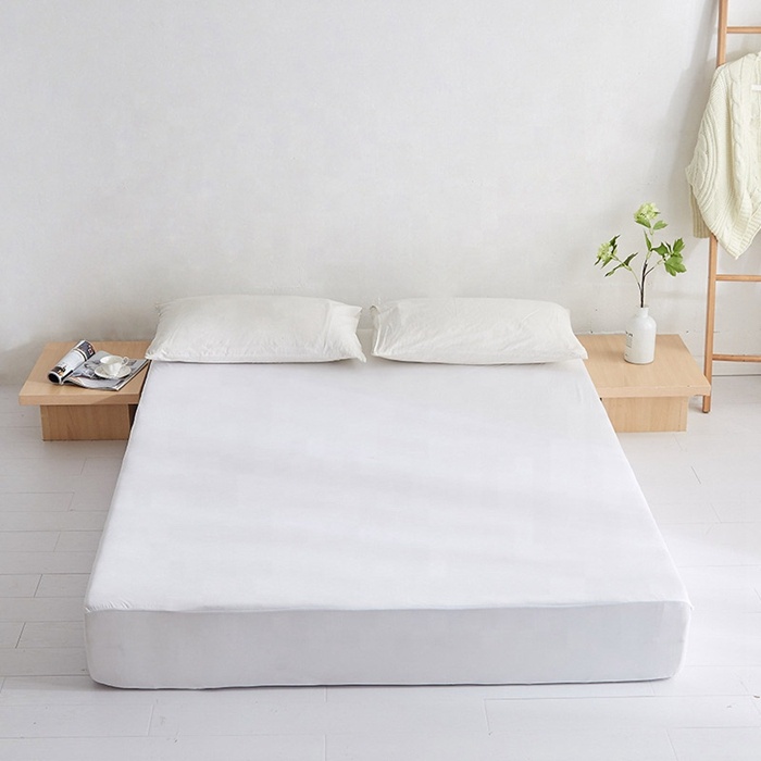 Белый защитный матрас, водонепроницаемый матрас, Королевский размер