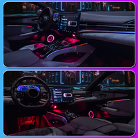 Kit d'éclairage intérieur TMPRO à LED RGB haute luminosité, 64 couleurs, contrôlable par application, 12V, pour BYD Seal EV 2022-2023