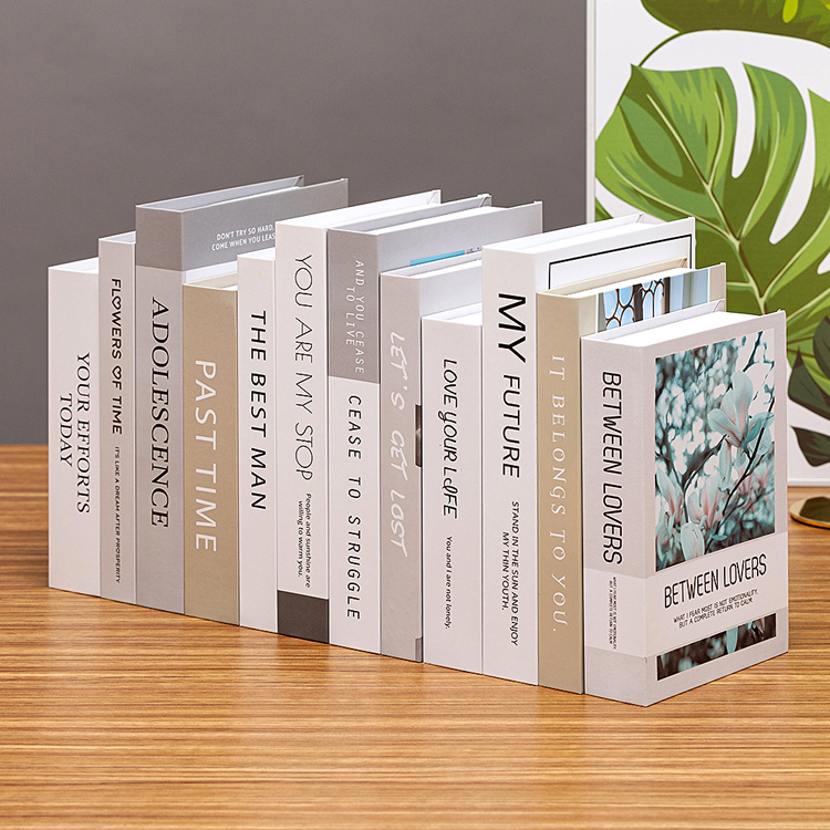 SM-JS009 дешевые декоративные книги бренд Современная декоративная книги из искусственной книги для декорирования