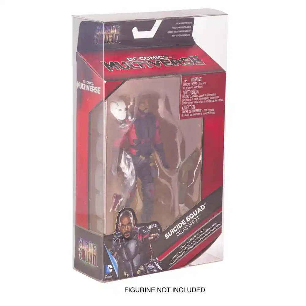 Boîte de protection en plastique pour figurines d'action, boîte PET bon marché en usine, pour personnage d'action de Star wars SW, série noire, livraison gratuite