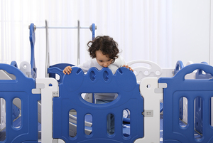 Nuevo diseño Casa de la seguridad en el patio de los niños de plástico bebé jugar cerca de <span class=keywords><strong>parque</strong></span> - Product Image 5