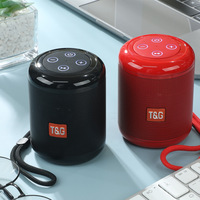 Speaker Nirkabel Portabel TG519 BT 5.3 Tahan Air Plastik ABS Bass Berat Stereo Luar Ruangan USB AUX Kontrol Sentuh Smartphone