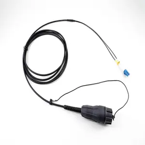 Glasfaser FTTA wasserdichtes Duplex LC CPRI Kabel Single mode ODVA Flxs LC Glasfaser Patchkabel für 4G 5G Basisstation
