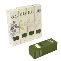 Boîtes d'emballage personnalisées en papier kraft pour produits cosmétiques, rouge à lèvres, soins de la peau, logo personnalisé, emballage de gloss à lèvres