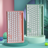Nouveau clavier sans fil USB mini fin étanche à 85 touches pour ordinateur portable et tablette, prix d'usine