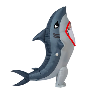 Disfraz Inflable de Tiburón <span class=keywords><strong>para</strong></span> Fiesta de <span class=keywords><strong>Disfraces</strong></span>, Mascota Animal, Disfraz Inflable de Cuerpo Completo <span class=keywords><strong>para</strong></span> Adultos <span class=keywords><strong>para</strong></span> Exteriores - Product Image 6