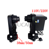 Conjunto de rodillos de papel para impresora Jucaili, sistema de recogida de 30mm/50mm con plotter de un solo motor, alimentador de papel rebobinador