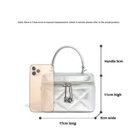 ODM&OEM 2026 Fabricant Grossiste Sac bandoulière mini pour femme en cuir véritable avec chaîne et fermeture éclair