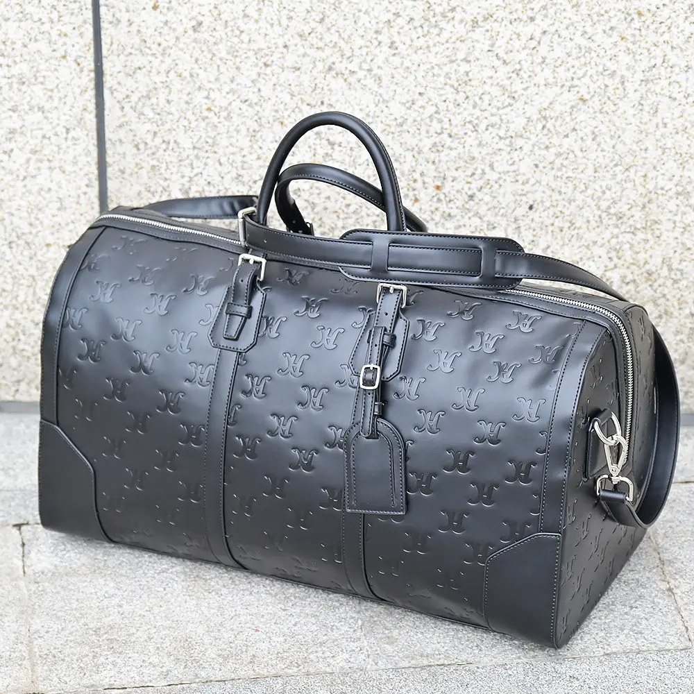 Sac de voyage en cuir de vachette personnalisé de conception de niche en gros sac de bagage décontracté sac de sport