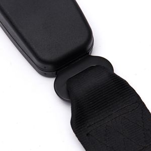 Rallonge de ceinture de sécurité de voiture, 23 cm, à clipser, pour femmes enceintes et personnes en surpoids, polyester noir - Product Image 3
