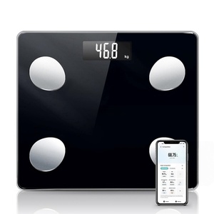 Báscula Digital Inteligente para Baño con Wi-Fi, Funciona con Batería, Vidrio Templado, Empaque Personalizable, Medición de Peso - Product Image 1