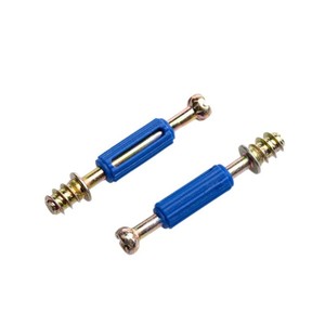 Connecteur 2-en-1 GdtYf M6X42, vis à visage frais en acier au carbone, revêtement caoutchouc, pour quincaillerie de mobilier, design moderne et simple - Product Image 4