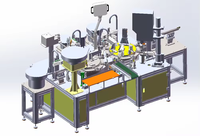 Machine d'assemblage automatique de prise de courant industrielle Pièces électroniques Noyau de pompe à engrenages du moteur Garantie 1 an-Utilisé