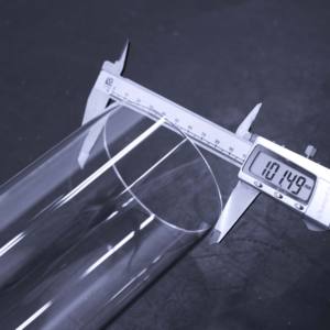 石英透明磨かれたガラス管中空ガラス管高温抵抗透明石英管様々なサイズ - Product Image 4