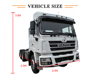 Camion benne basculante Shacman 6x6 F3000, occasion et neuf, pour l'exploitation minière, avec boîte de vitesses rapide, capacité 50 tonnes - Product Image 4