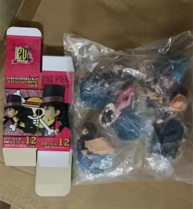 ฟิกเกอร์การ์ตูน 4 แบบ 6 ชิ้น/ชุด <span class=keywords><strong>WCF</strong></span> ลูฟี่ โซโล แชงค์ส เอส นามิ ฟิกูร่า ตุ๊กตาอนิเมะพีวีซี - Product Image 3