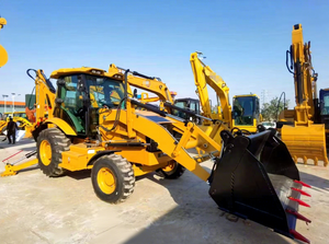 รถแบคโฮมือสองคุณภาพดี พร้อมเครื่องยนต์ Cat C4.4 กำลัง 92 แรงม้า และบุ้งกี๋ขนาด 1.0 ลูกบาศก์เมตร สำหรับงานก่อสร้าง งานดิน และงานพัฒนาพื้นที่ - Product Image 1