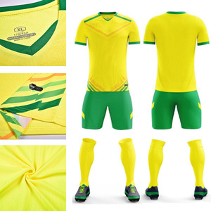 Maillot de football personnalisé 2023-2024 Ensembles de maillots de football secs pour adultes et enfants 100% polyester Sublimation pour femmes Vêtements de football d'équipe - Product Image 4