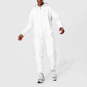 2025 último diseño personalizable para hombre chándal liso de lana a granel con logotipo personalizado - Product Image 1